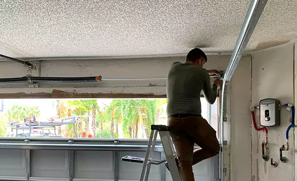 Garage Door Rail Replacement in Parkland, FL
