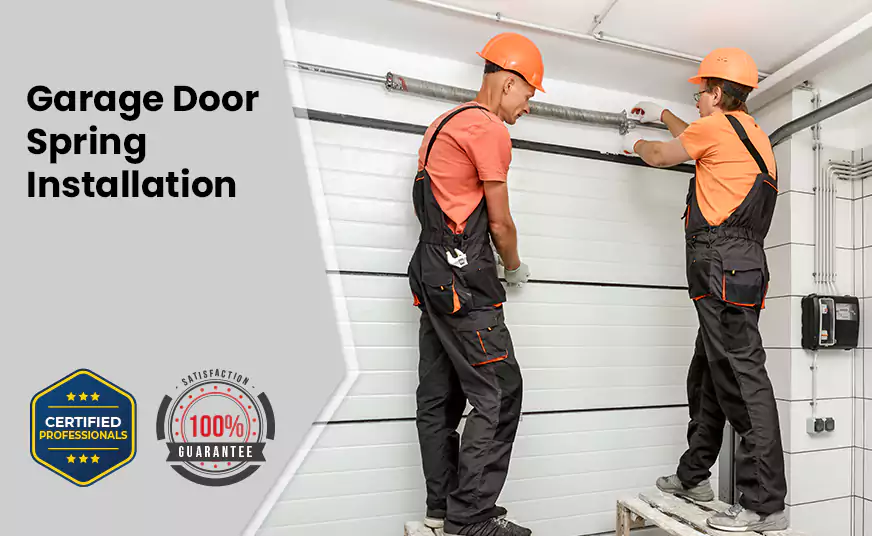 Garage Door Spring Installation in Parkland, FL