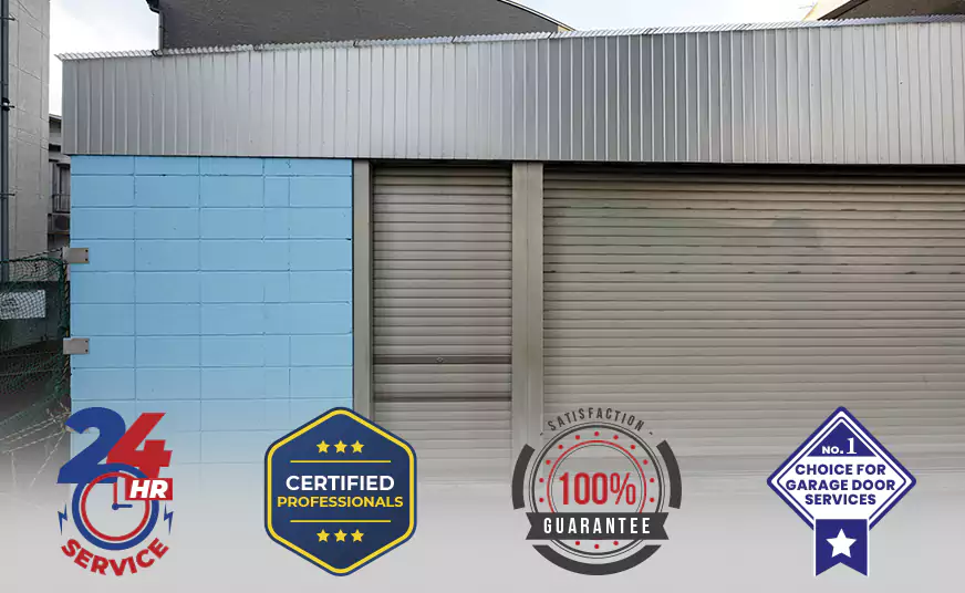 Commercial Metal Roll Up Garage Doors Installation in Parkland, FL