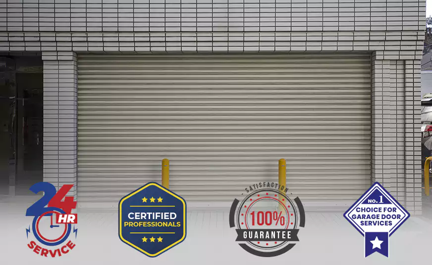 New Amarr Automatic Roll Up Garage Doors Installation in Parkland, FL